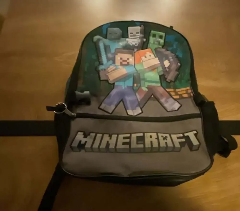 Minecraft Characters 16-inch Graphic Backpack
